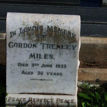 MILES Gordon Trenly -1933