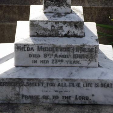 MIDDLETON Hilda -1918