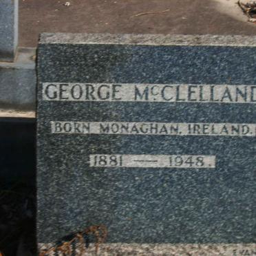 McCLELLAND George 1881-1948