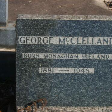 McCLELLAND George 1881-1948