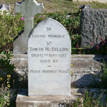 MCDILLON David -1937