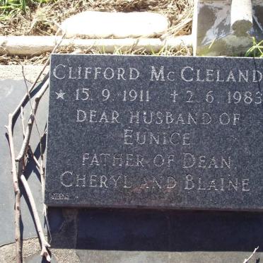 MCCLELAND Clifford 1911-1983