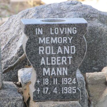 MANN Roland Albert 1924-1985