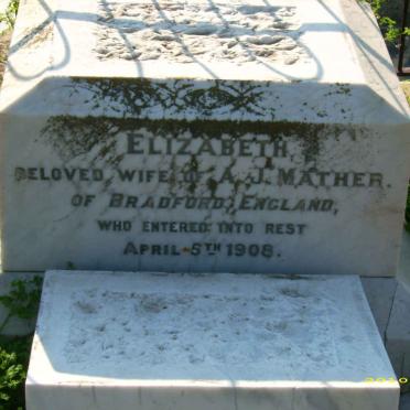 MATHER Elizabeth -1908