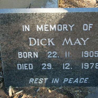 MAY Dick 1905-1978