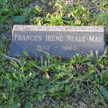 MAY Frances Irene, Neale 1895-1965