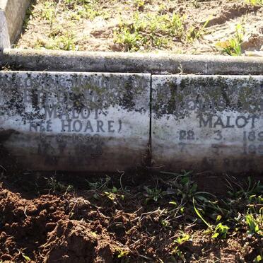 MALOT Louis John 1890-1958 &amp; Ethel May HOARE 1890-1968