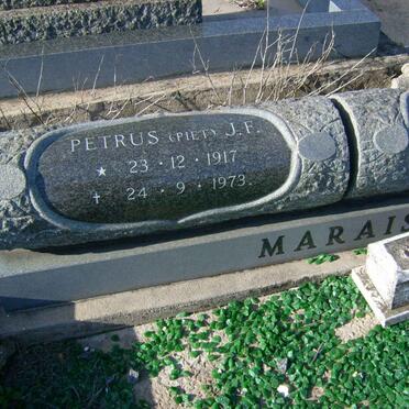 MARAIS Petrus J.F. 1917-1973