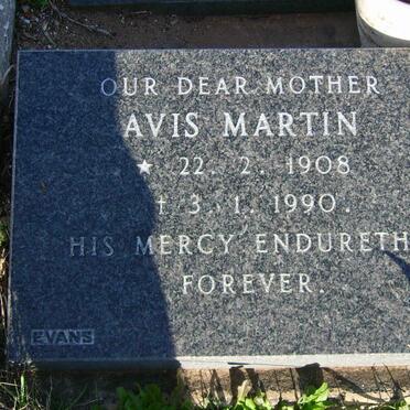 MARTIN Avis 1908-1990