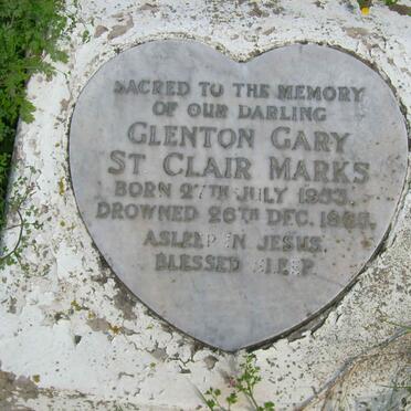 MARKS Glenton Gary St. Clair 1953-1965