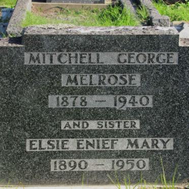 MELROSE Mitchell George 1878-1940 :: MELROSE Elsie Enief Mary 1890-1950