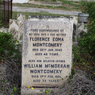 MONTGOMERY William McMorran -1961 &amp; Florence Edna -1945