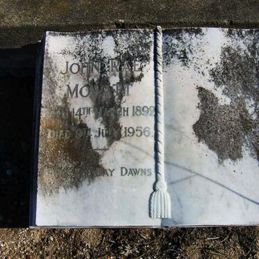 MOWATT John Rae 1892-1956