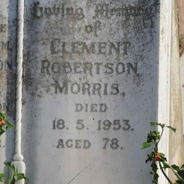 MORRIS Clement Robertson -1953