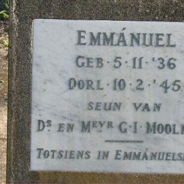 MOOLMAN Emmanuel 1936-1945