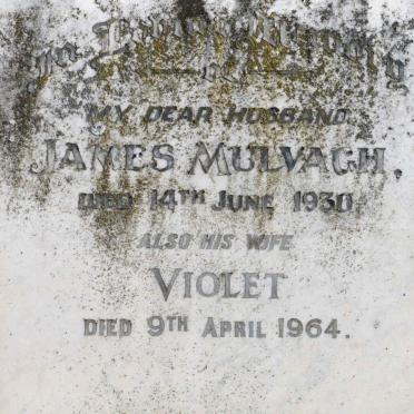 MULVAGH James -1930  &amp; Violet  -1964