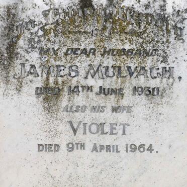 MULVAGH James -1930  &amp; Violet  -1964