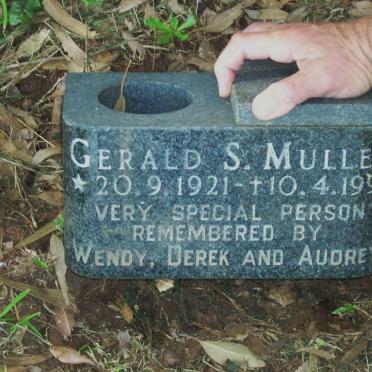 MULLER Gerald S. 1921-1991