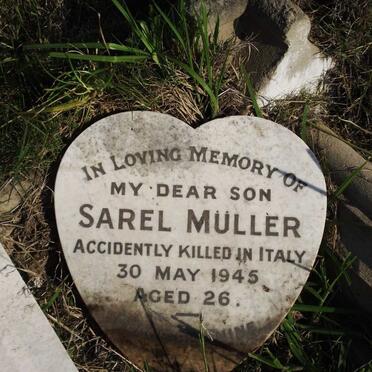 MULLER Sarel -1945