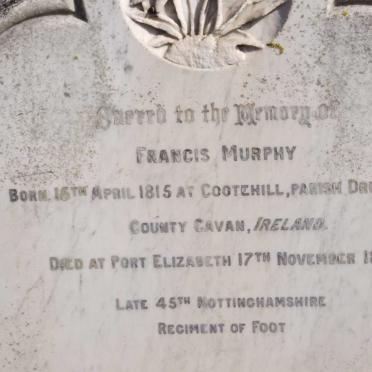 MURPHY Francis 1815-1897