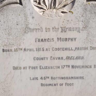 MURPHY Francis 1815-1897