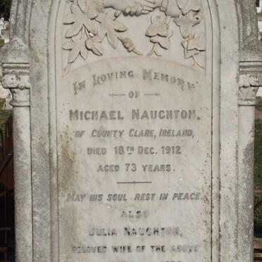 NAUGHTON Michael -1912 &amp; Julia -1923