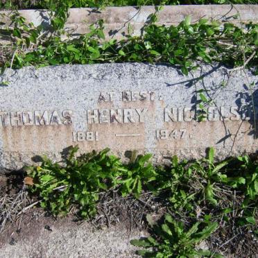 NICHOLSON Thomas Henry 1881-1947