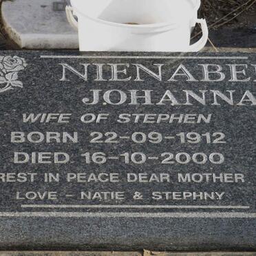 NIENABER Johanna 1912-2000