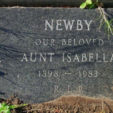 NEWBY Isabella 1898-1983