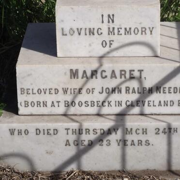 NEEDHAM Margaret -1898