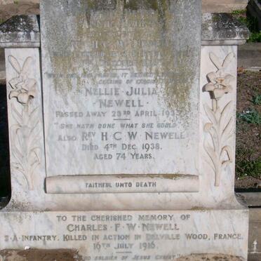 NEWELL Annie Louisa -192?