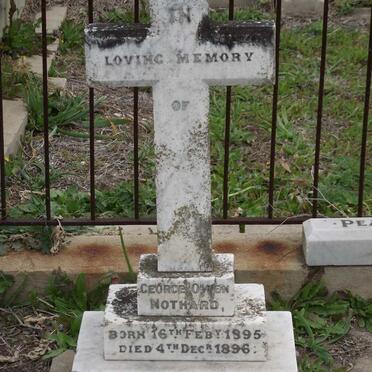 NOTHARD George Owen 1895-1896