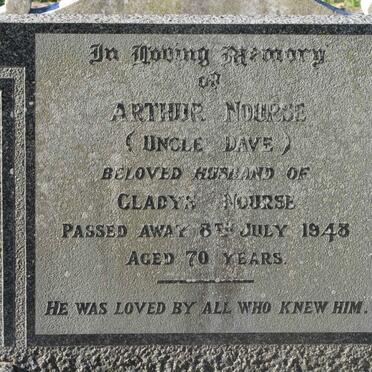 NOURSE Arthur -1948