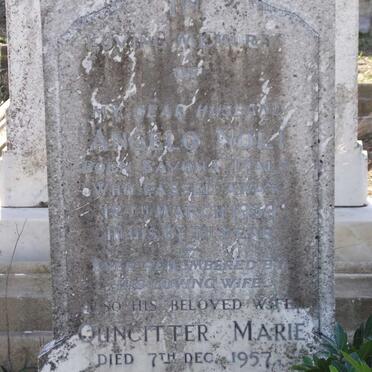 NOLI Angelo -1939 &amp; Quincitter Marie -1957