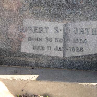 ORTH Robert S.L. 1934-1935