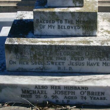 O'BRIEN Isabella Georgine -1948