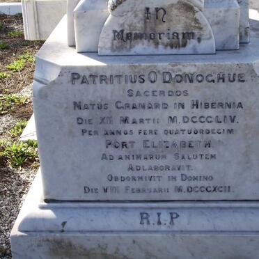 O'DONOGHUE - Patritius 1854 - 1892