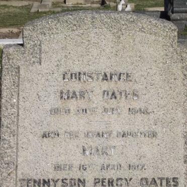 OATES Tennyson Percy-1955 &amp; Mary -1945 :: OATES Mary -1917