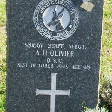 OLIVIER  A.H. -1945