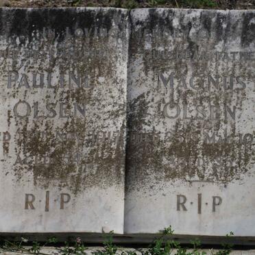 OLSEN Magnus -1936 &amp; Pauline -1917