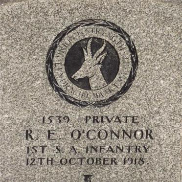 O'CONNOR R.E. -1918
