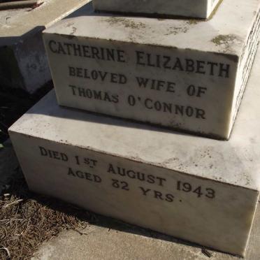 O'CONNOR Catherine Elizabeth -1943