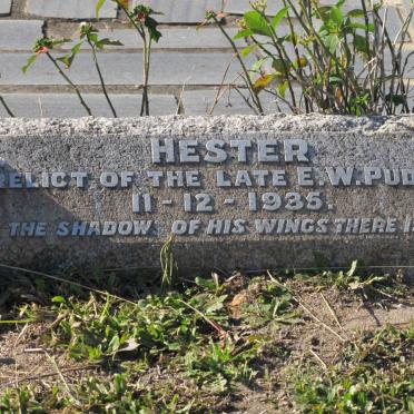 PUDNEY Hester -1935