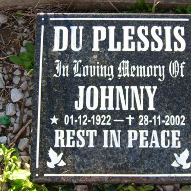 PLESSIS Johnny, du 1922-2002