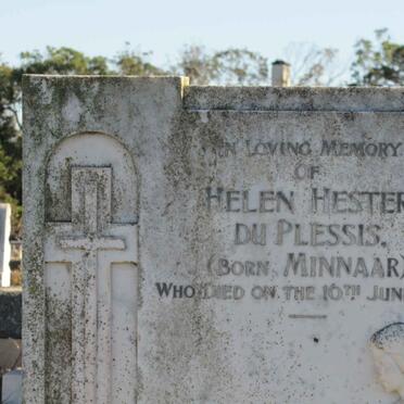 PLESSIS Helen Hester, du nee MINNAAR -1934 