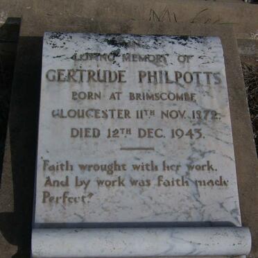 PHILPOTTS Gertrude 1872-1943