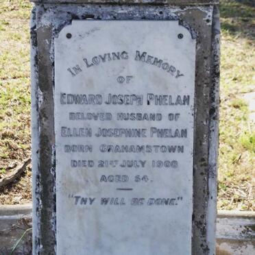 PHELAN Edward Joseph -1908