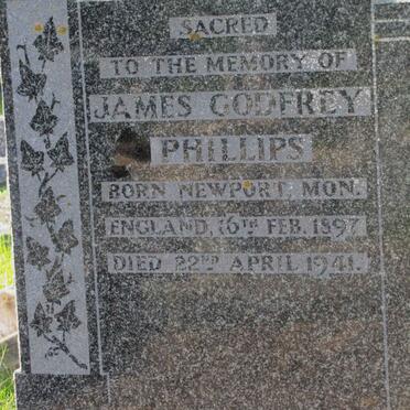PHILLIPS James Godfrey 1897-1941