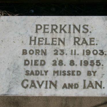 PERKINS Helen Rae 1903-1955