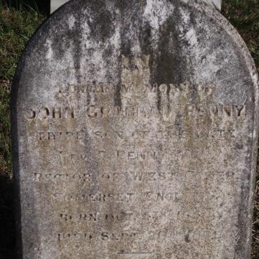 PENNY John Grabham 1858-1891